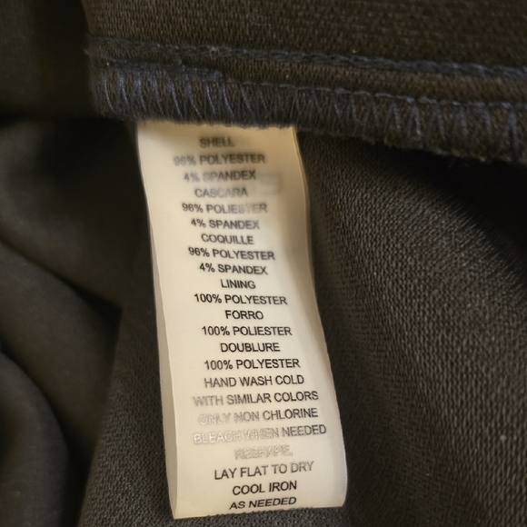 Vince Camuto Black and White Sleeveless Mock Neck Mini Dress - Picture 7 of 11